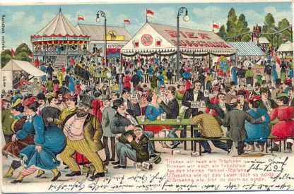 Jahrmarkt, Kirmes, Göppingen, 1907