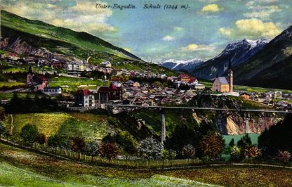 Schuls, Unter-Engadin, um 1910