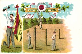 Sport, Turnen, Farb-Litho, um 1910