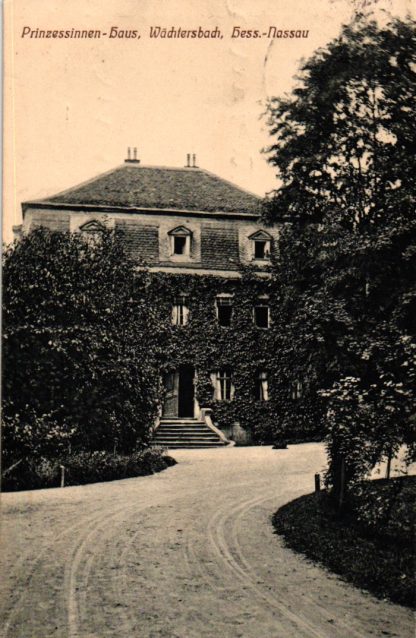 Wächtersbach, Prinzessinnen-Haus, 1914