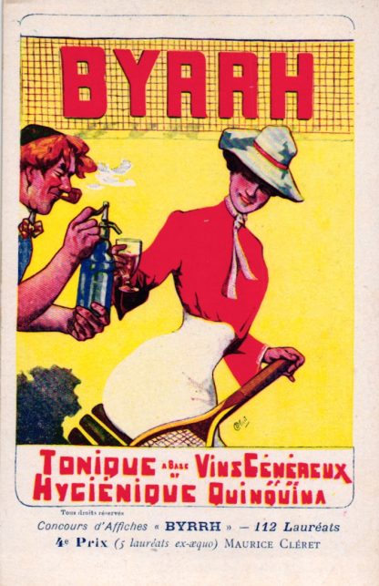 BYRRH Tonique, Werbe-AK, um 1910