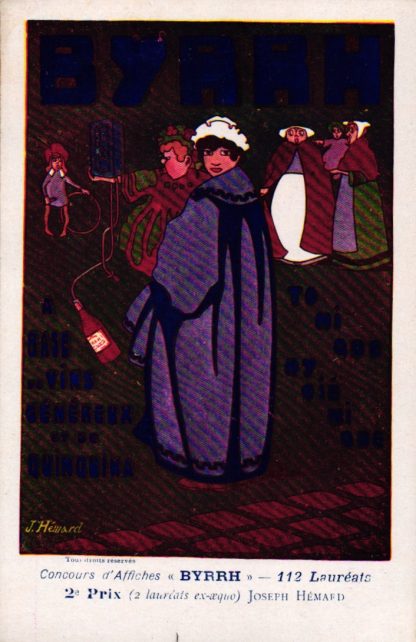BYRRH Tonique, Werbe-AK, um 1910