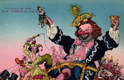 Karneval, Fasching, "Carneval de Nice", Nizza um 1910/20