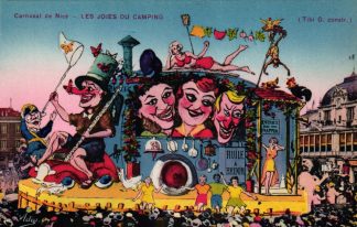 Karneval, Fasching, „Carneval de Nice“, Nizza um 1910/20