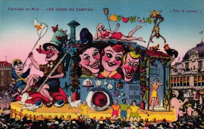 Karneval, Fasching, „Carneval de Nice“, Nizza um 1910/20