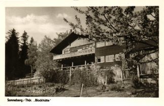 Sonneberg, Blockhütte, 1955