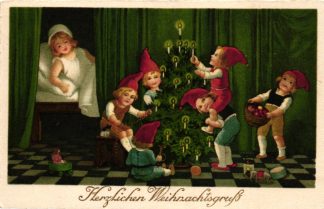Weihnachten, Mädchen, Wichtel, vermutlich Pauli Ebner