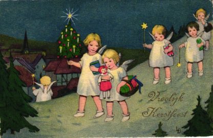 Weihnachten, Engel, Puppe, Spielzeug, sign. Lia Döring, 1926