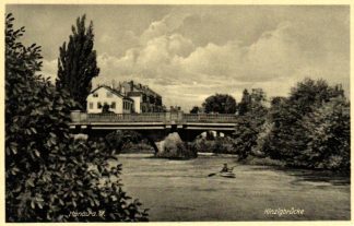Hanau, Kinzigbrücke, ca. 30er Jahre