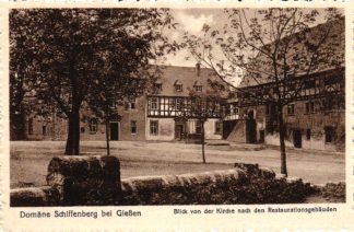 Giessen, Domäne Schiffenberg, Restaurationsgebäude, ca. 30er/40er Jahre