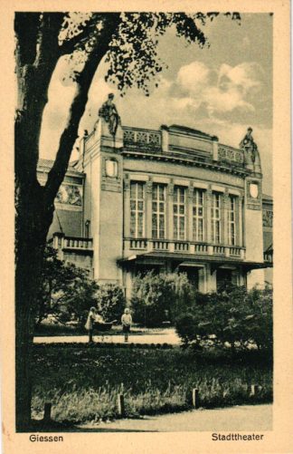Giessen, Stadttheater, um 1910/20