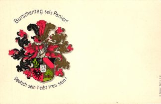 Studentika, "Burschentag sei`s Panier!", Verlag Berger, Berlin Nr.24