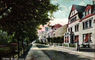 Hanau, Hainstrasse, 1910 nach Bremen versandt