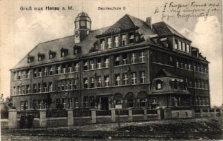 Hanau, Bezirkschule 5, Feldpost 1916