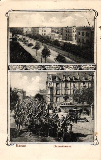 Hanau, Ulanenkaserne, 1918 nach Gelnhausen versandt