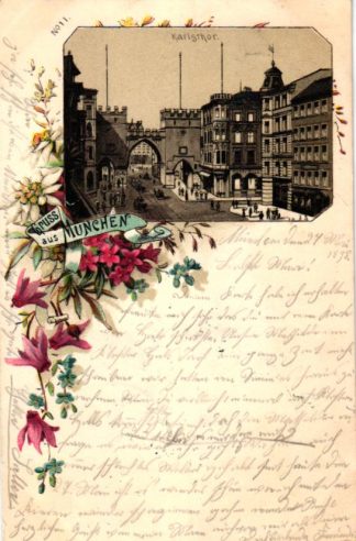 München, Karlstor, 1899