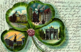 München, Kleeblatt-Litho, 1899