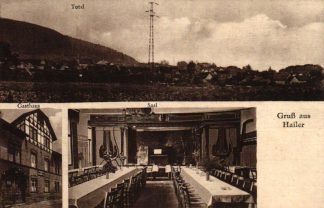 Gelnhausen - Hailer, Gasthof "Zum Isenburger Hof", um 1910/20