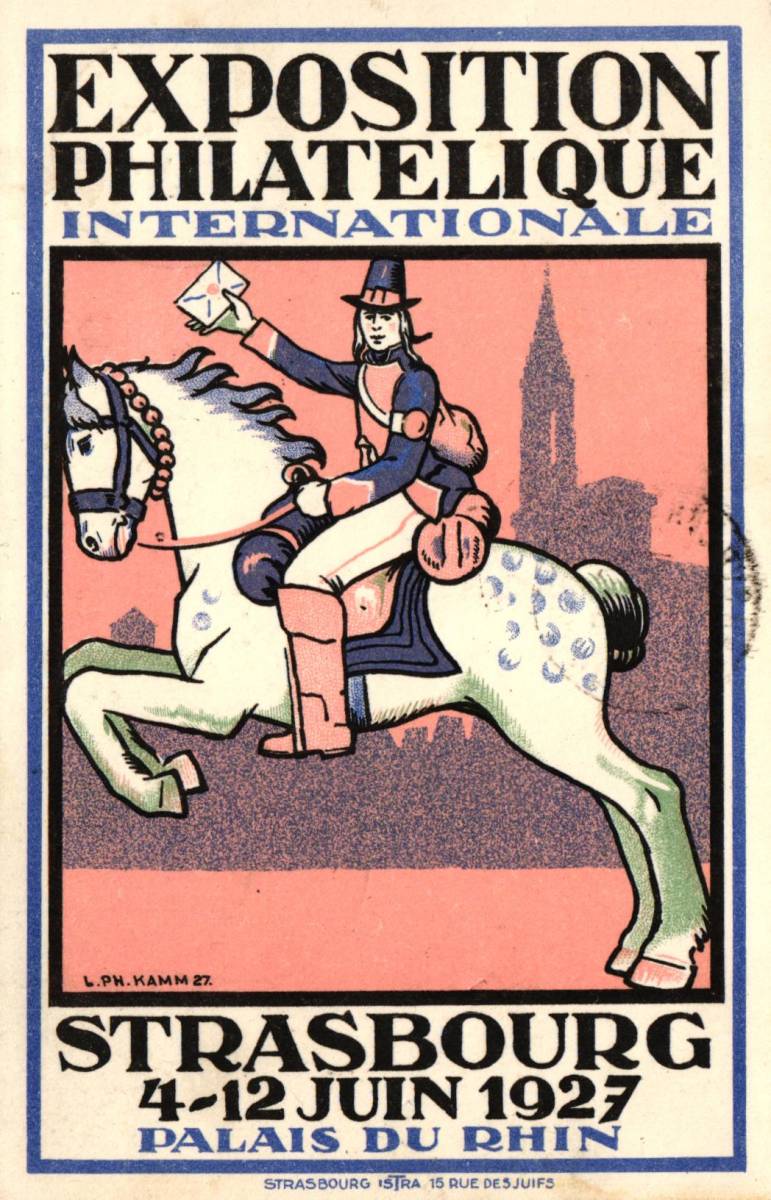 Strasbourg / Straßburg, Exposition Philatelieque Internationale, 1927