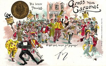 Köln, Carneval / Karneval, Farb-Litho, um 1900/05